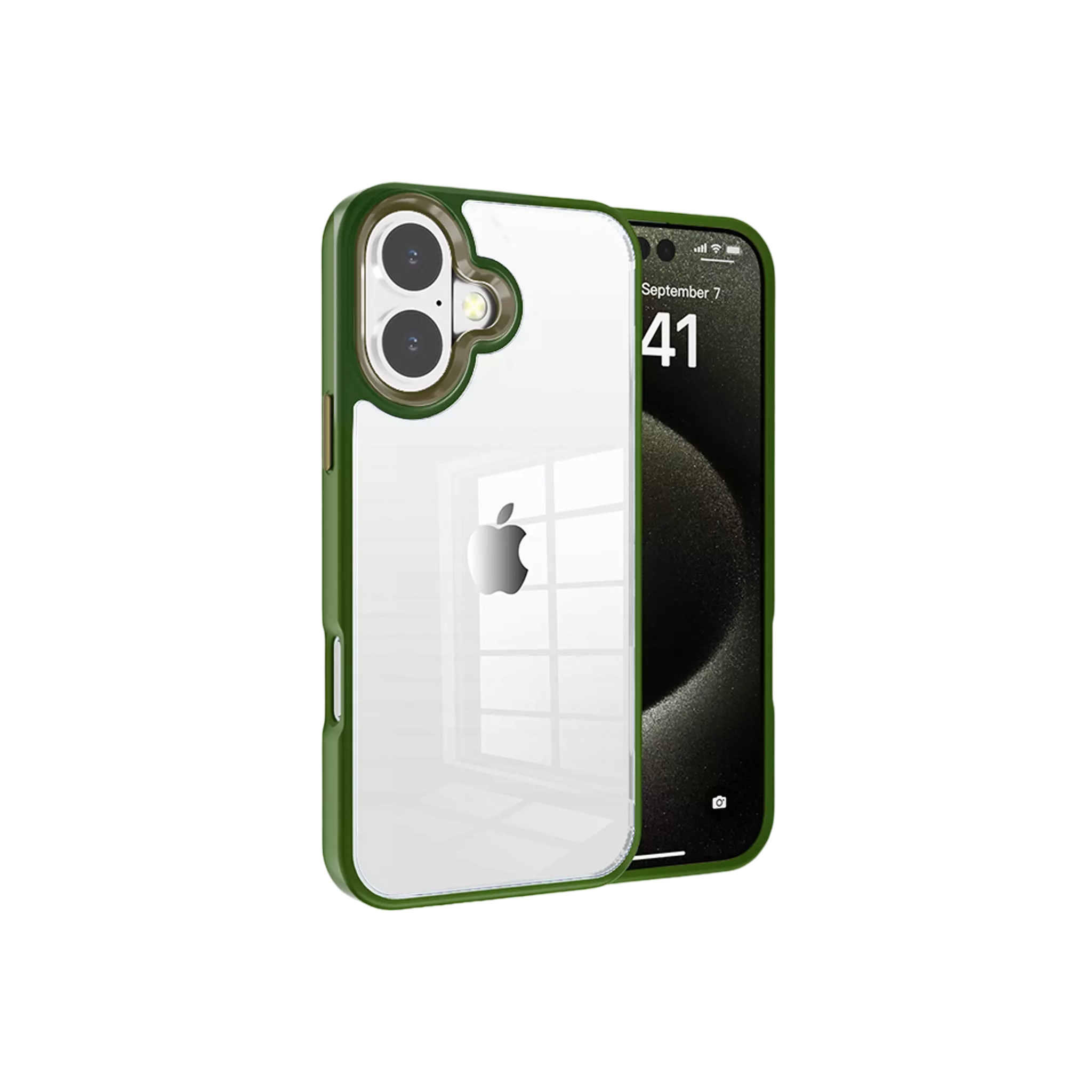 Coque mate translucide pour iPhone 16 Coque mate translucide pour iPhone 16